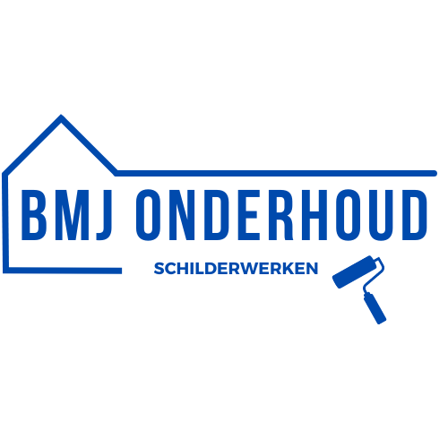 BMJ Onderhoud logo. naam + verfroller